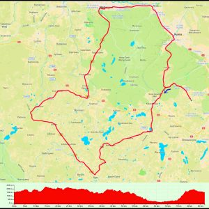 Chwarzno-Wiczlino -Kielno -Hopy -Łebno -Smażyno -Głazica -Sopieszyno -Wejherowo -Reda -Rumia