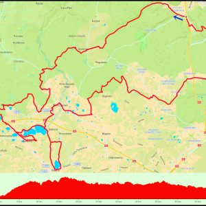 Demptowo – Łężyce – jeziora: Okuniewo – Długie – Marchowo zach. i wsch. – Kielno