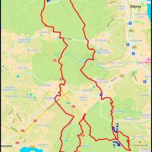 Demptowo – Chwarzno – Dabrowa – Źródło Marii – Wielka i Mała Gwiazda – Bernadowo – Witomino