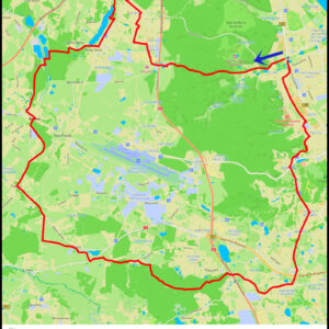Oliwa – Owczarnia – jez.Wysockie – Borowiec – Banino – Pępowo – Leźno – Las Sulmiński – Jasień – Piecki-Migowo – Niedźwiednik – Strzyża