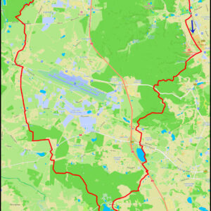 Oliwa – rezerwat Wąwóz Huzarów – Matemblewo – Dolina Strzyży – Jasień – jezioro Otomińskie – Leźno – Rębiechowo – Nowy Świat – Osowa – Reja