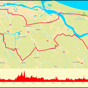 Gdańsk Główny – Przejazdowo – Wyspa Sobieszewska – Błotnik – Koszwały – Mokry Dwór – Krępiec