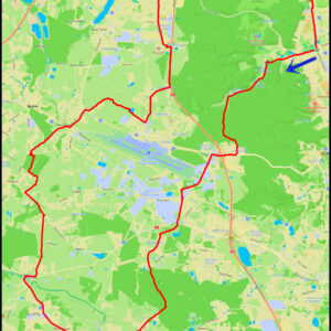 Oliwa – Matarnia – Kokoszki – Niestępowo – Lniska – Pępowo – Rebiechowo – Klukowo – Osowa – Gołębiewo