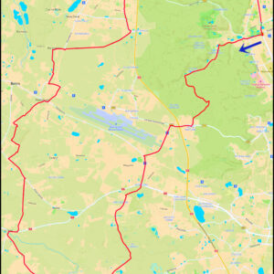 Oliwa – Matarnia – Kokoszki – Niestępowo – Lniska – Pępowo – Barniewice – Osowa – Gołębiewo