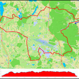 Oliwa – Matemblewo – Kokoszki – Leźno – Rębiechowo – Miszewko – Borowiec – Osowa – Droga Nadleśniczych