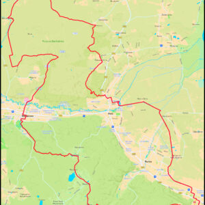 Demptowo – Łężyce – Reszki – Gniewowo – Wejherowo – Kąpino – Mała Piaśnica – Leśniewo – Mechowo – Rekowo Górne – Moście Błota – Kazimierz – Dębogórze