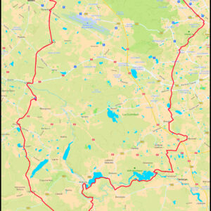 Gdańsk Oliwa – Wrzeszcz – Morena – Kowale – jezioro Straszyńskie – Kolbudy – Ostróżki – Czapielsk – Przyjaźń – Lniska – Czaple – Rębiechowo – Nowy Świat – Dolina Ewy