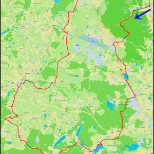 Oliwa – Złota Karczma – jez. Jasień – Rezerwat Bursztynowa Góra – Kolbudy – Rezerwat Jar Reknicy – Czapielsk – Glincz – Otomino – Czaple – Nowy Świat – Owczarnia – Świemirowo