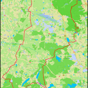 Oliwa – Głowica – Matemblewo – Jasień – Sulmin – Kolbudy – Czapielsk – Przyjaźń – Lniska – Czaple – Barniewice – Nowy Świat – Owczarnia – Rynarzewo – Pachołek