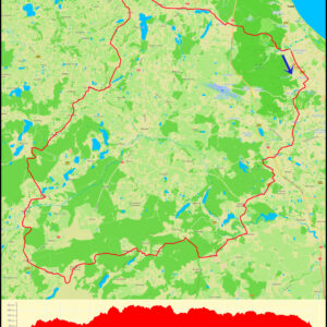 Oliwa -Srebrzysko -Szadółki -Bąkowo -Lublewo Gdańskie -Pręgowo -Jodłowno -Nowa Wieś Przywidzka -Egiertowo -Somonino -Burchardztwo -Kobysewo -Przodkowo -Czeczewo -Kielno -Chwaszczyno -Osowa