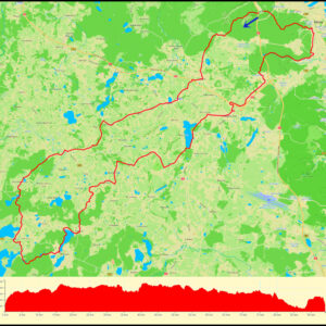 Demptowo -Głodowo -Bojano -Kielno -Kowalewo -Pomieczyno -Hejtus -Łapalice (zamek) -Kartuzy -Grzybno -Brzeziny -Załęże -Czeczewo -jez.Tuchomskie -Chwaszczyno -Dąbrowa -CH Riviera