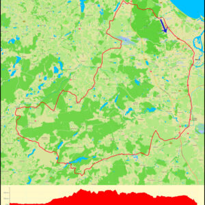 Oliwa – Gdańsk Główny – Orunia – Pruszcz Gdański – Rekcin – Domachowo – Przywidz – Kamela – Egiertowo – Somonino – Wyczechowo – Borcz – Skrzeszewo – Lniska – Barniewice – Osowa