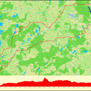 Oliwa -Jasień -Przyjaźń -Niestępowo -Wyczechowo -Somonino -Sławki -Kaszubska Wieża Widokowa (Wieżyca) -Szymbark -Ostrzyce -Ramleje -Kaliska -Smołdzino -Żukowo -Pępowo -Barniewice -Owczarnia