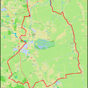 Gdańsk Orunia – Park Oruński – Wzgórze Świętego Wojciecha – Juszkowo – Świńcz – Kłodawa – Zła Wieś – Ulkowy – Skowarcz – Suchy Dąb – Wróblewo – Mokry Dwór – Krępiec