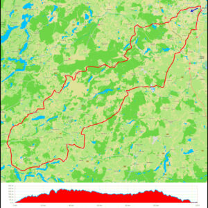 Gdańsk Śródmieście – Otomin – Czapielsk – Majdany – Kamela – Połęczyno – Puc – Wielki Klincz – Sobącz – Liniewo – Wysin – Guzy – Błotnia – Mierzeszyn – Jagatowo – Straszyn – Orunia