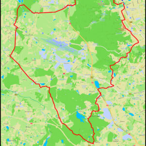 Gdańsk Oliwa – Owczarnia – Barniewice – Banino – Pępowo – Leźno – Sulmin – Bąkowo – rezerwat Bursztynowa Góra – Otomin – Jasień – Matemblewo – Strzyża