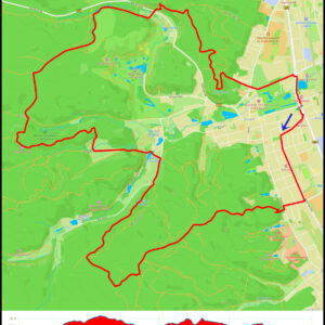 Oliwa – wieża nabieżnikowa – Głowica – Dolina Wężów – Droga Marnych Mostów – Wzniesienie Marii – Dolina Ewy – Droga Rynarzewska – Pachołek