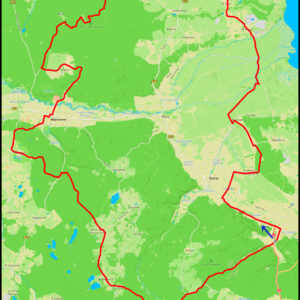 Demptowo – Janowo – Kazimierz  ….  🌲Puszcza Darżlubska🌳 – Kąpino  ….  Droga Pętkowicka🌲 – Bieszkowice – Koleczkowo