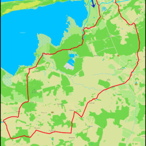 Łeba – Żarnowska – Gać – Izbica – Główczyce – Wykosowo – Cecenowo – Wicko – Wrzeście – Szczenurze – Nowęcin