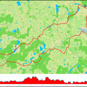 Gdańsk Osowa – Banino – Kobysewo – Kartuzy – Kosy – Ręboszewo – ⛰Góra Sobótka – Kiełpino – Borowo – Czaple – Owczarnia