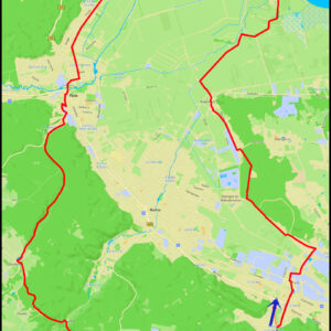 Demptowo – Dębogórze-Wybudowanie – Kazimierz – rezerwat i wieża BEKA – molo Osłonino – Reda – Zbychowo – Stara Piła – Łężyce