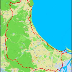 CH Riviera – Polanka Redłowska – molo Orłowo – Kolibki – Sopot – Brzeźno – Punkt Humboldta – latarnie morskie – Letnica – Wrzeszcz – Niedźwiednik – Owczarnia – Gołębiewo – Wielki i Mały Kack