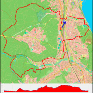 CH Riviera – Polanka Redłowska – Mały Kack – Źródło Marii – Kacze Łęgi – Działki Leśne