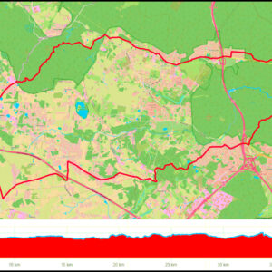 CH Riviera – Chwarzno – Koleczkowo – jezioro Marchowo – Bożanka – Mrówczy Zamek – Bojano – Donas – Dąbrowa – Mały Kack