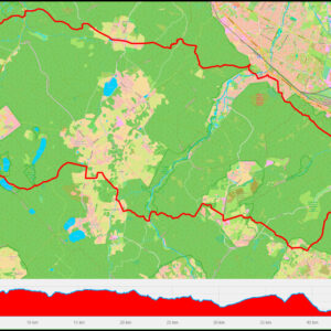 PEŁCZNICA I GAŁĘŹNA GÓRA | Gravelowa pętla z Demptowa 50 km